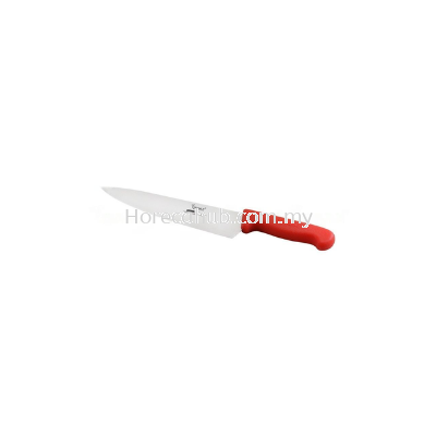 QWARE 11 INCH STAINLESS STEEL CHEF KNIFE PROFLEX HANDLE 12188-28RD (RED)
