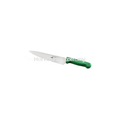 QWARE 11 INCH STAINLESS STEEL CHEF KNIFE PROFLEX HANDLE 12188-28GN (GREEN)