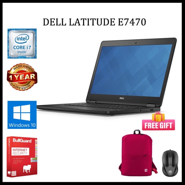 Dell Latitude E7470 CORE i5 (6TH GEN) 14" FHD / 256 GB M2 SSD/ UPTO 8GB DDR3L 