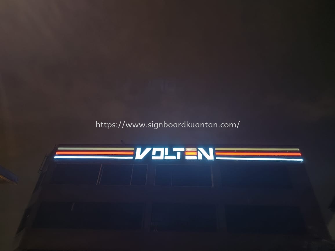 VOLTEN 3D LED FRONTLIT SIGNAGE AT KUANTAN