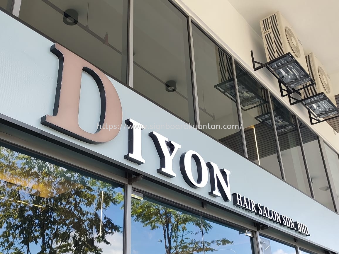 DIYON 3D LED FRONTLIT SIGNAGE AT KUANTAN