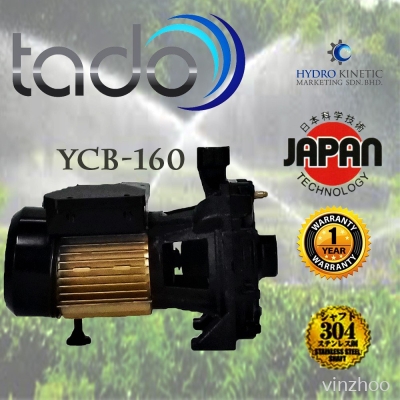 TADO YCB-160 Self Priming Multistage Centrifugal Pump 1.5kw with Auto Switch