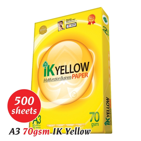 A3 70gsm IK Yellow