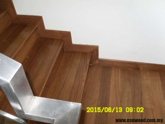 Teak Wood Staircase Step Plentong Johor Bahru