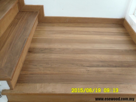 Teak Wood Staircase Step Plentong Johor Bahru