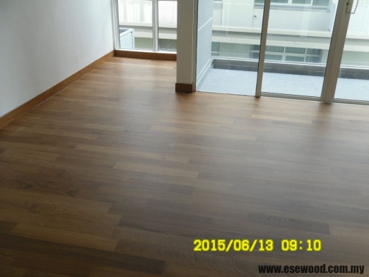 Burmese Teak Solid Timber Flooring - Plentong Johor Bahru