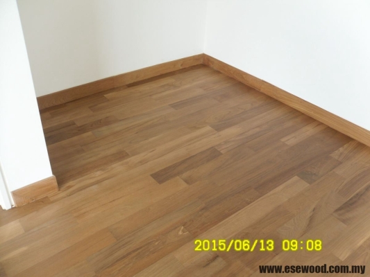 Burmese Teak Solid Timber Flooring - Plentong Johor Bahru