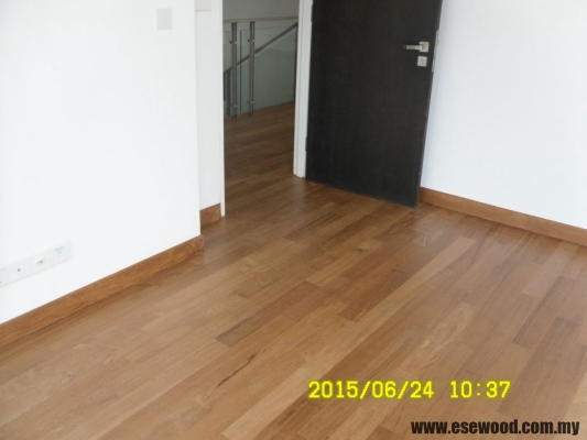 Burmese Teak Solid Timber Flooring - Plentong Johor Bahru