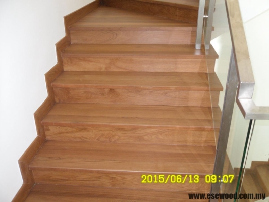 Burmese Teak Solid Timber Flooring - Plentong Johor Bahru