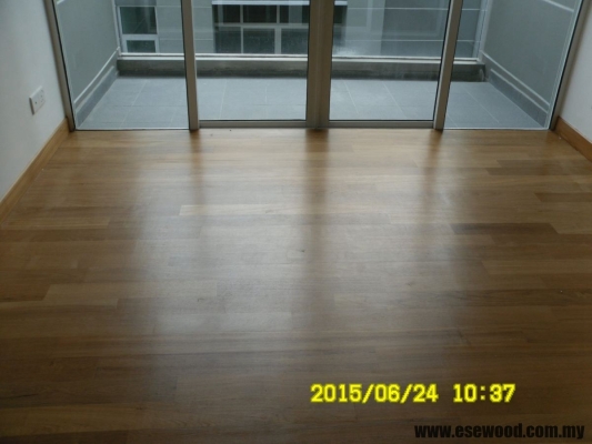 Burmese Teak Solid Timber Flooring - Plentong Johor Bahru