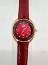 ROSCANI CLS05009 RED LEATHER STRAP WOMEN'S WATCH  WOMENS ROSCANI