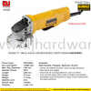 DEWALT 4'' SMALL ANGLE GRINDER PADDLE SWITCH 850W DWE8200PL (CL) POWER TOOLS TOOLS & EQUIPMENTS