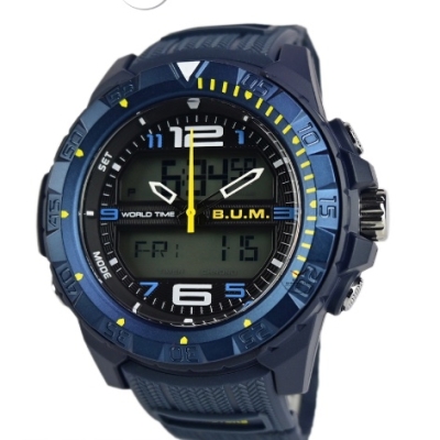 BUM MEN WATCHES BUB95405 DIGITAL ANALOG 