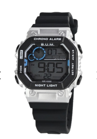 BUM WATCHES BUBM02904 DIGITAL CHRONO ALARM