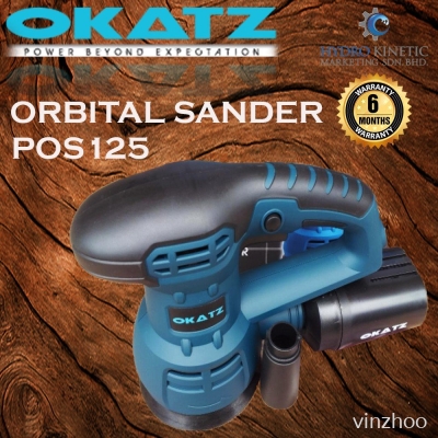 OKATZ POS125 Orbital Sander 125mm 240V Accessories