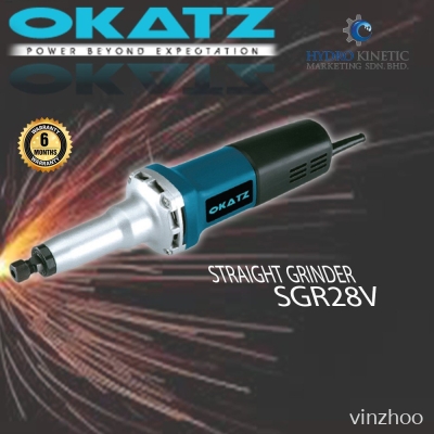 Okatz SGR28V Straight Grinder (500W) SPEED CONTROL