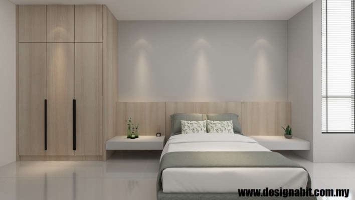 Custom Wardrobe & Dressing Table Design Reference - Condo Cameron Highland