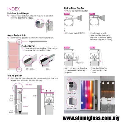 Katalog Pintu Aluminium - 016