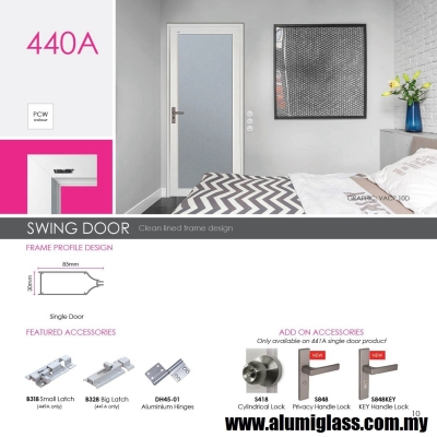 Katalog Pintu Aluminium - 028