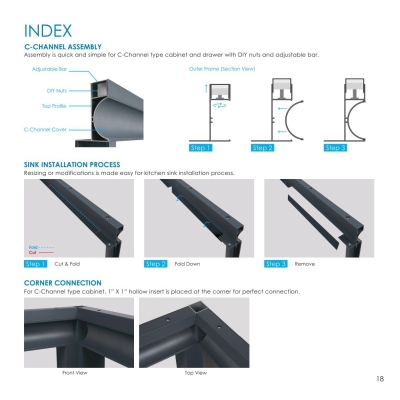 Katalog Pintu Kabinet Dapur - 049