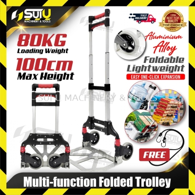 Multi-Function Aluminium Folded Trolley / Foldable Trolley with 2 Wheels