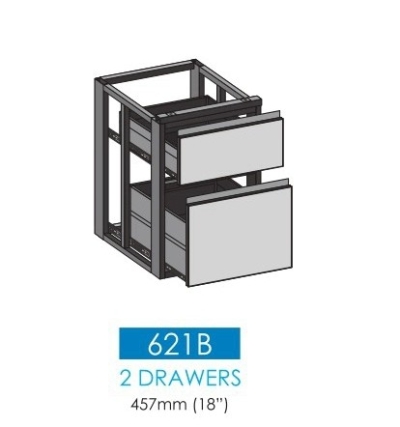 621B - 2 Drawers