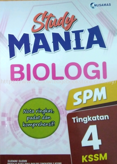 STUDY MANIA BIOLOGI SPM TINGKATAN 4