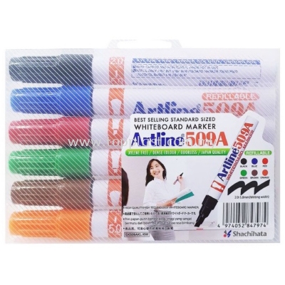 Artline White Board Marker Pen Set