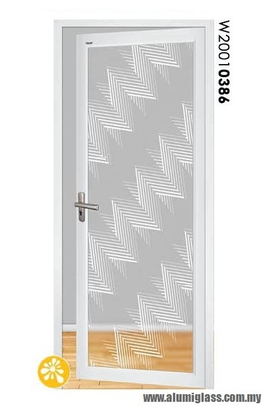 Aluminium Swing Door - W20010386 Aluminium Swing Door Aluminium Door Choose Sample / Pattern Chart