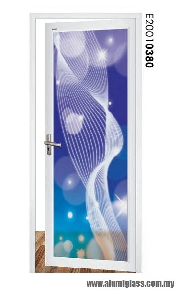 Aluminium Swing Door - E20010380 Aluminium Swing Door Aluminium Door Choose Sample / Pattern Chart