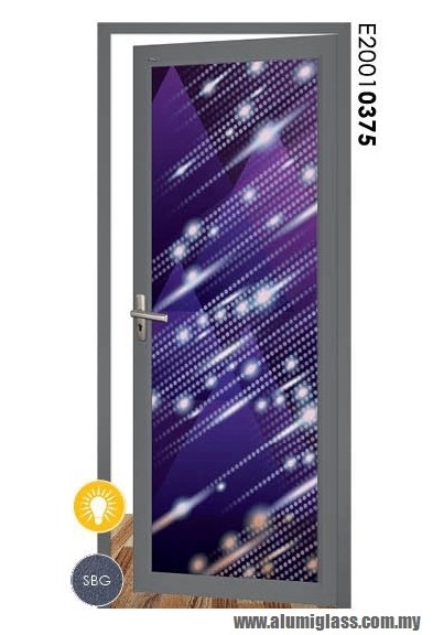 Aluminium Swing Door - E20010375 Aluminium Swing Door Aluminium Door Choose Sample / Pattern Chart