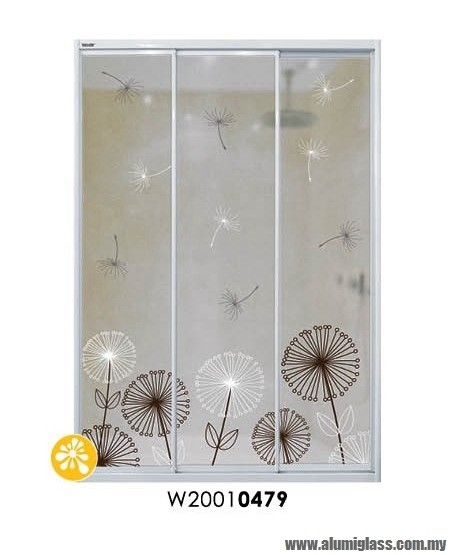 W20010479 W20010479 Aluminium Shower Screen Sample Aluminium Door Choose Sample / Pattern Chart