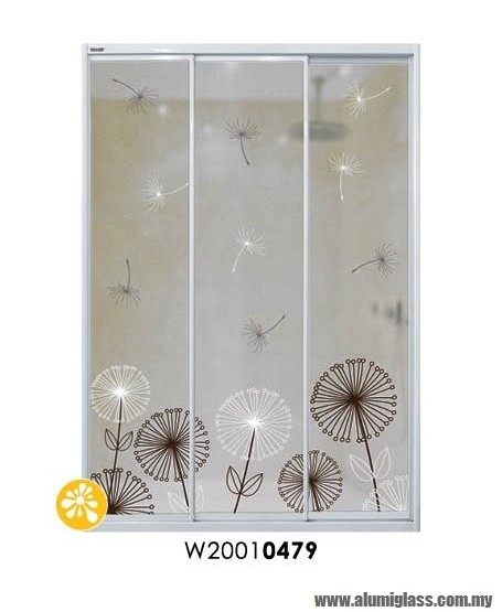 W20010479 Aluminium Shower Screen Sample Aluminium Door Choose Sample / Pattern Chart