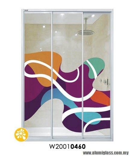 W20010460 Aluminium Shower Screen Sample Aluminium Door Choose Sample / Pattern Chart