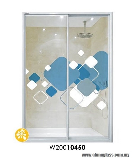W20010450 Aluminium Shower Screen Sample Aluminium Door Choose Sample / Pattern Chart