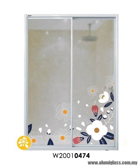W20010474 W20010474 Aluminium Shower Screen Sample Aluminium Door Choose Sample / Pattern Chart