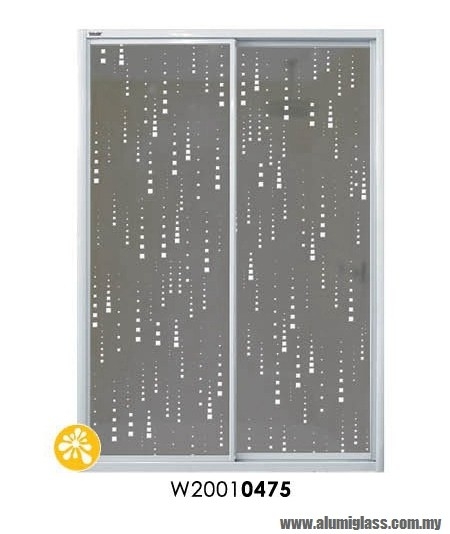 W20010475 Aluminium Shower Screen Sample Aluminium Door Choose Sample / Pattern Chart