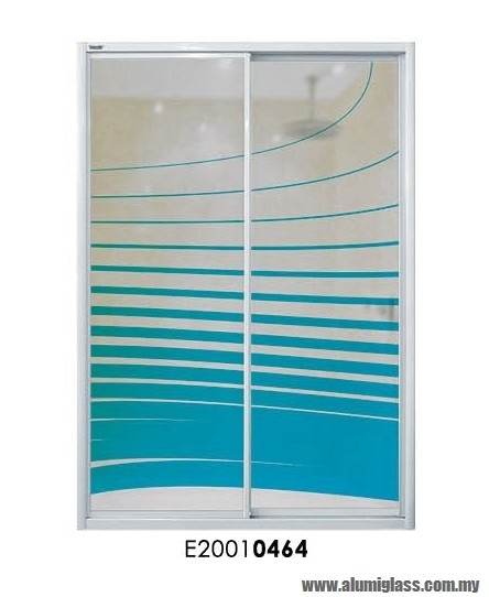 E20010464 Aluminium Shower Screen Sample Aluminium Door Choose Sample / Pattern Chart