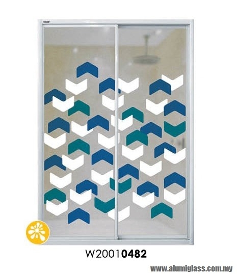 W20010482 W20010482 Aluminium Shower Screen Sample Aluminium Door Choose Sample / Pattern Chart