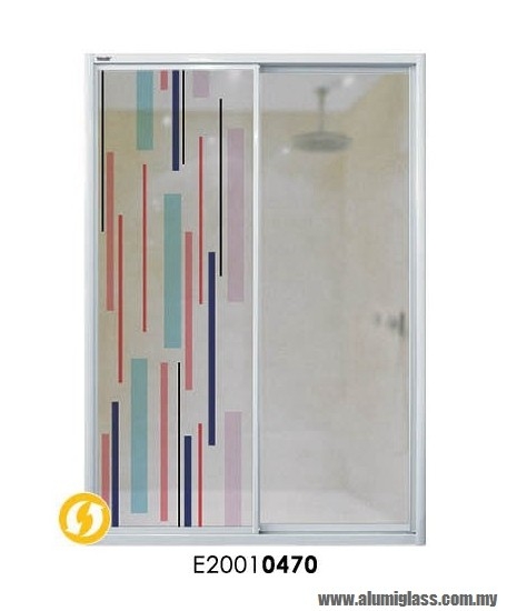 E20010470 Aluminium Shower Screen Sample Aluminium Door Choose Sample / Pattern Chart