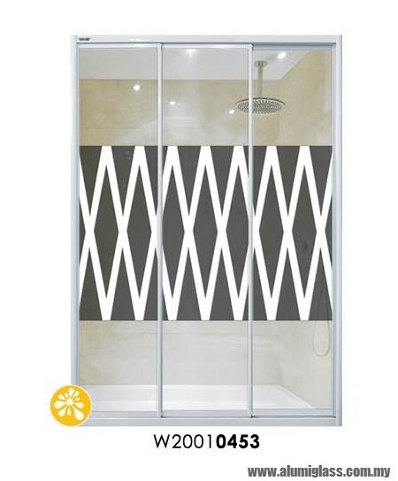 W20010453 W20010453 Aluminium Shower Screen Sample Aluminium Door Choose Sample / Pattern Chart