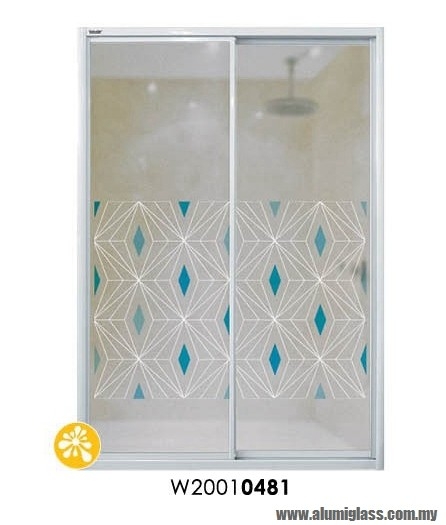 W20010481 W20010481 Aluminium Shower Screen Sample Aluminium Door Choose Sample / Pattern Chart