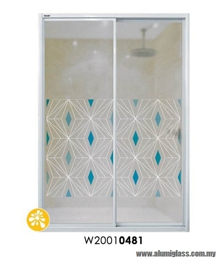 W20010481 Aluminium Shower Screen Sample Aluminium Door Choose Sample / Pattern Chart