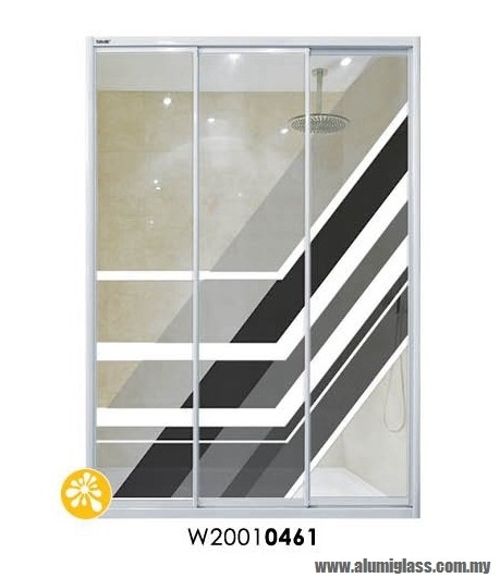 W20010461 W20010461 Aluminium Shower Screen Sample Aluminium Door Choose Sample / Pattern Chart