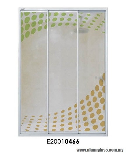 E20010466 Aluminium Shower Screen Sample Aluminium Door Choose Sample / Pattern Chart