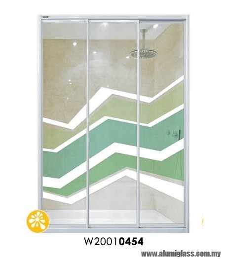 W20010454 Aluminium Shower Screen Sample Aluminium Door Choose Sample / Pattern Chart