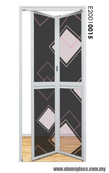 E20010015 Aluminium Folding Door Aluminium Door Choose Sample / Pattern Chart