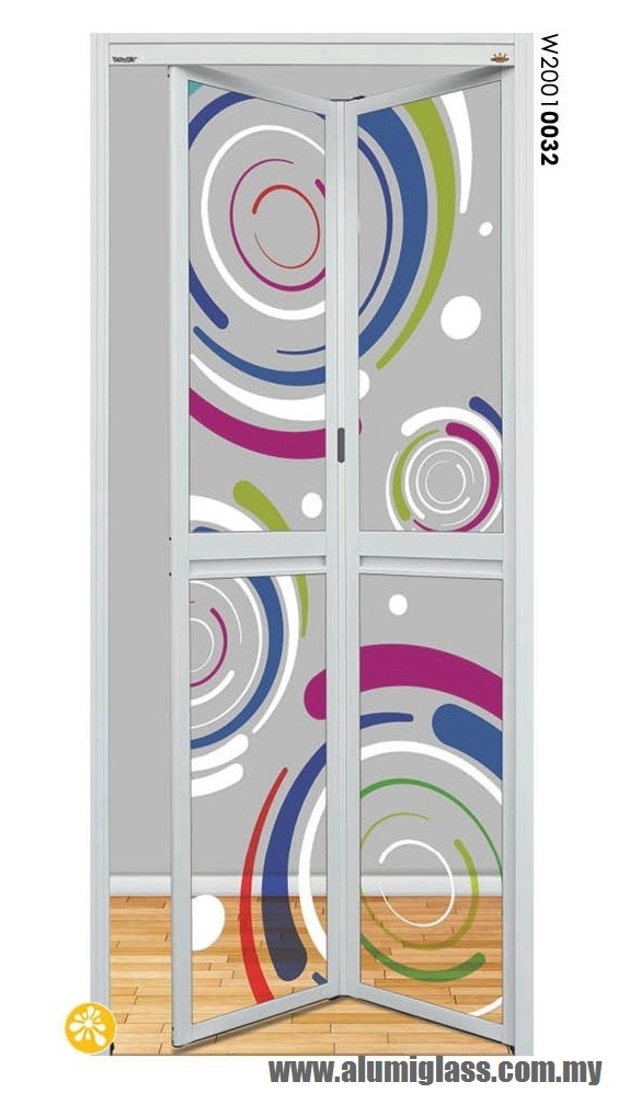 W20010032 Aluminium Folding Door Aluminium Door Choose Sample / Pattern Chart