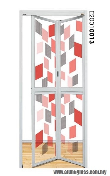 E20010013 Aluminium Folding Door Aluminium Door Choose Sample / Pattern Chart