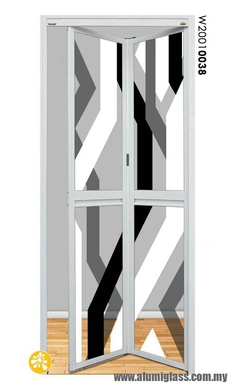 W20010038 Aluminium Folding Door Aluminium Door Choose Sample / Pattern Chart